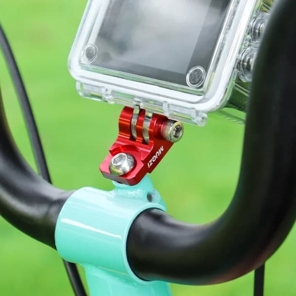MUQZI Brompton Foldbar Cykellygte & Computerholder Monteringsadapter Cykeltilbehør Silver