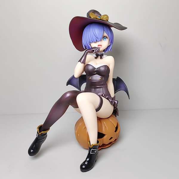 15 cm Re: Zero Rem PVC figur - Phantom Night Magician Anime dukkegave til samlere with retail box