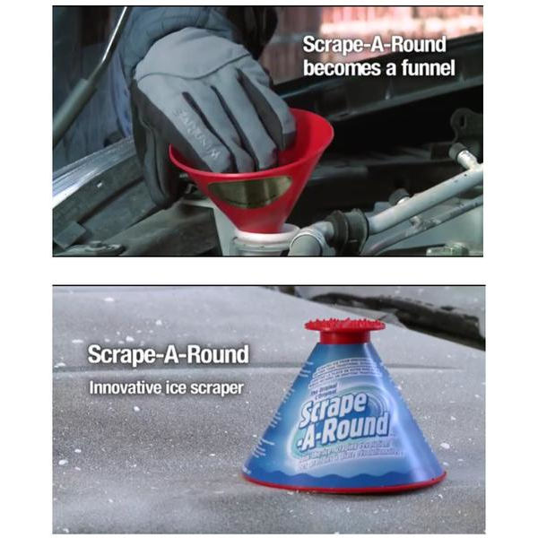 Car Windshield Snow Removal Car Windshield Ice Scraper Tool Smart Blue