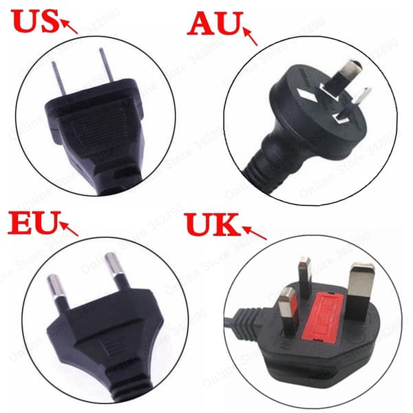 42V 2A Universal Batterioplader 100-240VAC til Selvbalancerende Scooter Hoverboard AU plug