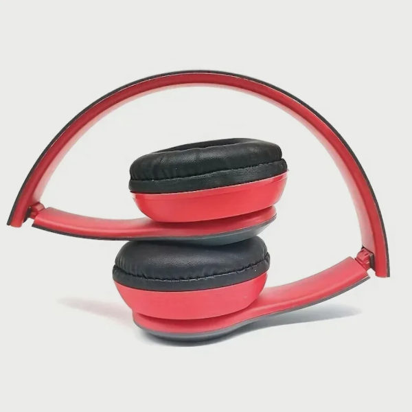 Multifunktionelt bærbart, foldbart, hovedmonteret, trådløst Bluetooth 5.0-headset til Bluetooth-forbindelse med TF-kort og kabelforbindelse Blue