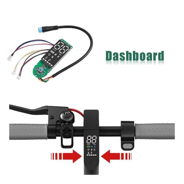 Xiaomi M365 Pro 1S Pro 2 Elscooter Instrumentpanel Bluetooth Display Kretskort Delar green
