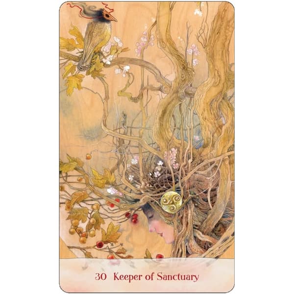 10,4*7,3 cm puunvartijat Oracle 44 kpl kortteja Oracle Deck -juhlapeli