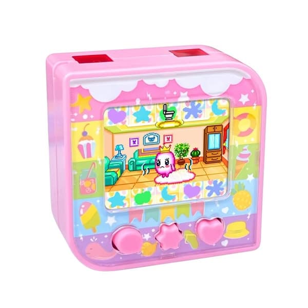 Tamagotchi Original Color Screen Electronic Pet Game Console - Engelsk version, Rolig Pet Development Toy smart cover B Chinese version
