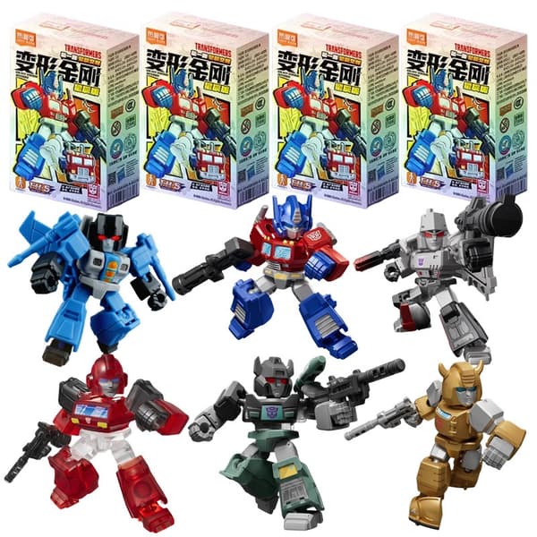 Mini Transformer Action Figurer 5,5 cm - Optimus Prime, Bumblebee, Megatron, Thundercracker Toys 1Pcs