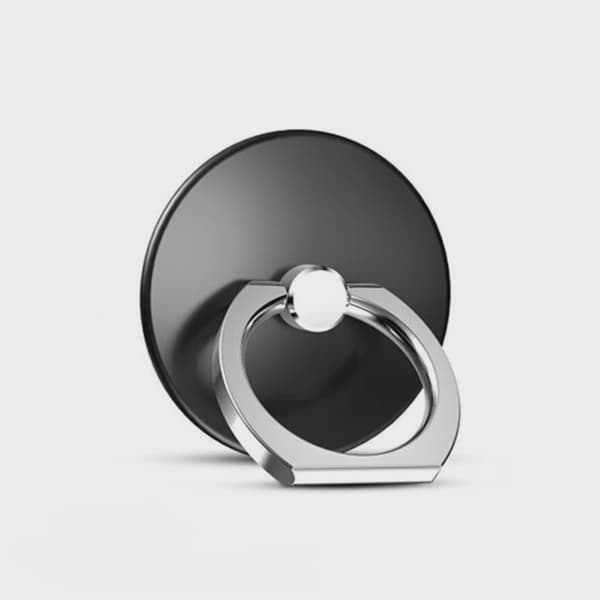 360° pyörivä peruspuhelinteline, rengasjalusta, matkapuhelinlisävaruste Silver