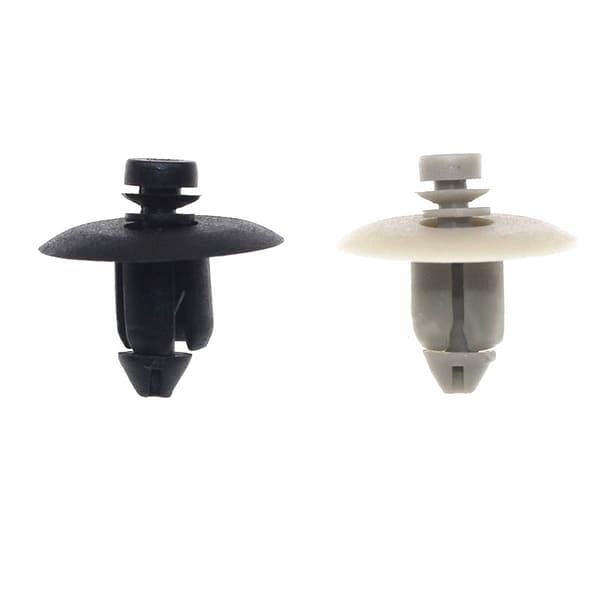 Bildörrsnäppklämmor för Chrysler 300C Sebring Compass Plastfästen 50Pcs Black