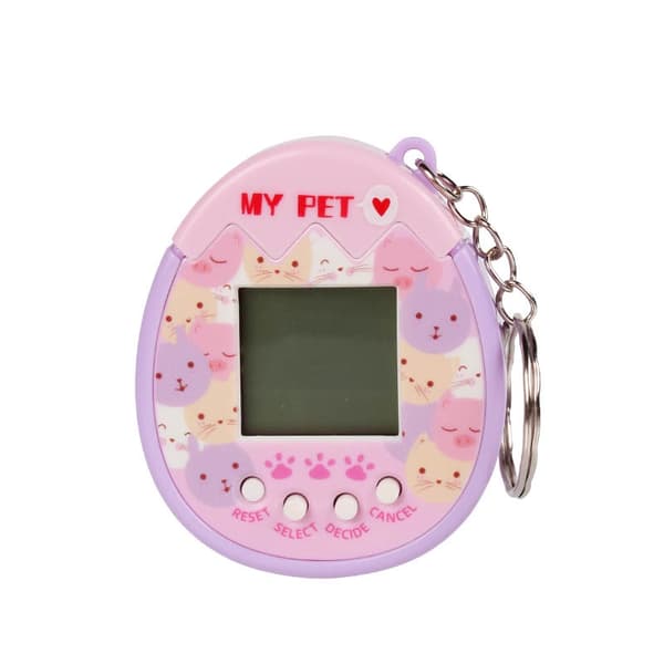 Digital elektronisk husdjursleksak för barn - Pixel Screen Virtual Animal Game Machine 11