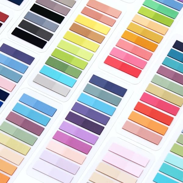 200-3600Sheets Transparent Index Creative Memo Pads Office School Paper Self-adhesive Stickers Posted It Sticky Note Pads 2400 Sheets
