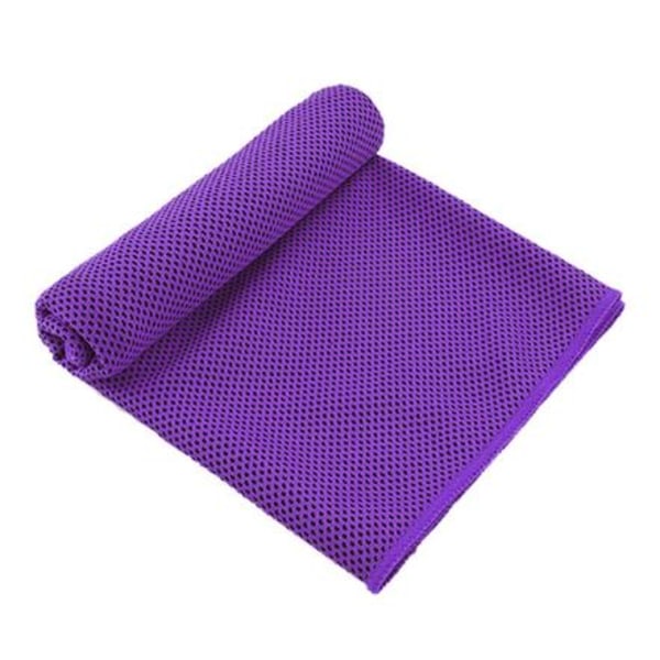 Cooling Towel Kylhandduk Sporthandduk Svalkande handduk Lilla