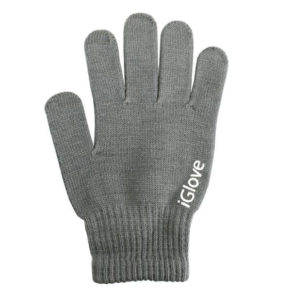 iGloves -Touch gloves in 3 colors-wool gloves-Finger gloves Grey