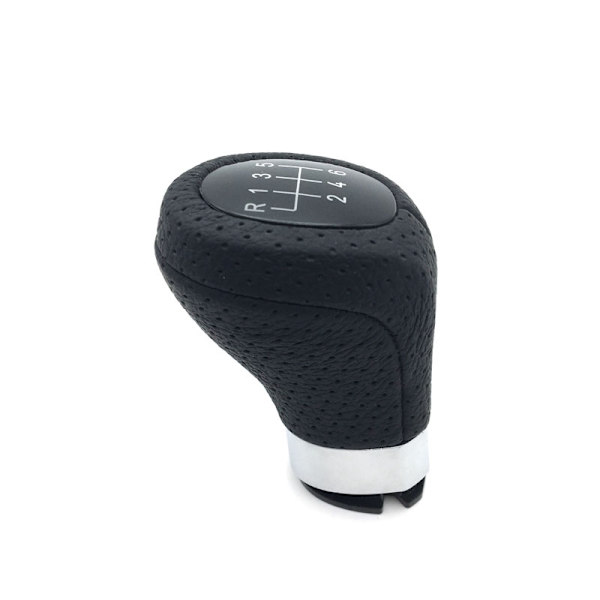5/6 gearskifteknop med ægte læder til BMW 1 3 5 6-serie E30 E32 E34 E36 E38 E39 E46 E53 E60 E63 E83 E84 E90 E91 5speed leather M