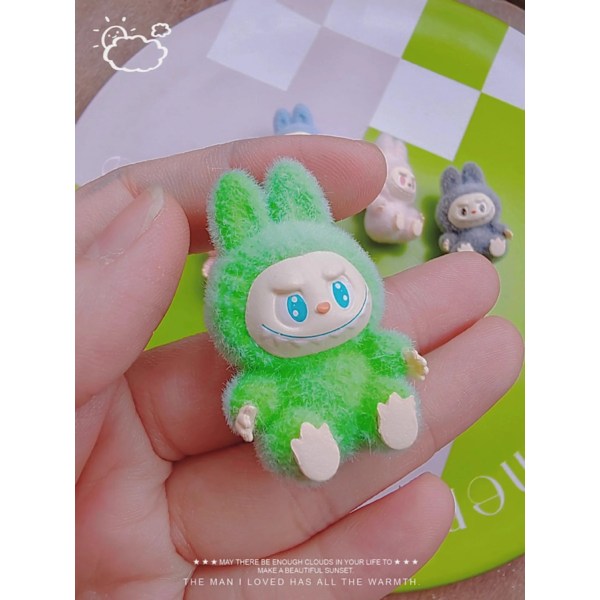 Nye 10 stk Mini Labubu Siddestilling Action Figur Søde Labubu Dukker Sæt Model Collection Dekoration Ornamenter Tilbehør Børnegaver