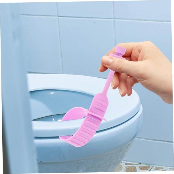Håndter til toiletlåg badeværelset toiletløft Pink