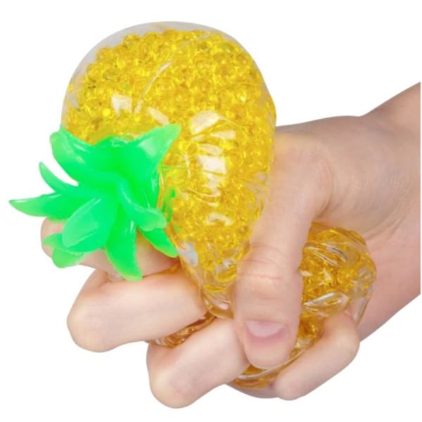 4 Pack Frukt Anti-stress ball sensoriska fidget leksaker