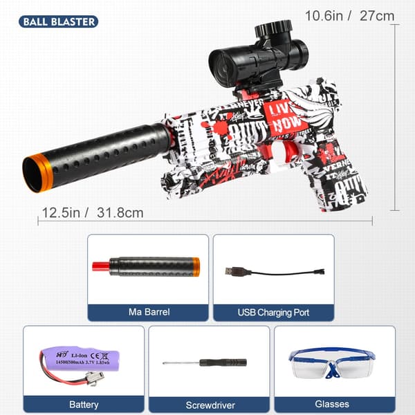 M416 Electric Blaster -leluasesarja ulkoleikkiin – erittäin tarkka ammunta Blue