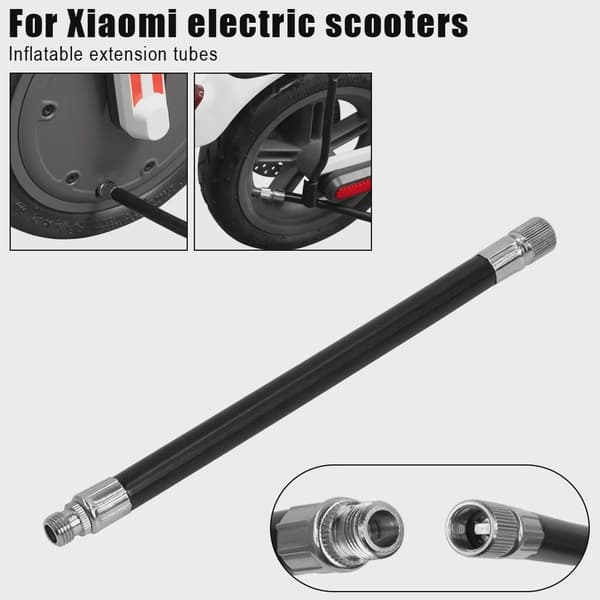 Ventiladapter Luftpump Munstycke Slang för Xiaomi M365 PRO 1S Elscooter 45°/90°/135° Ventiler B