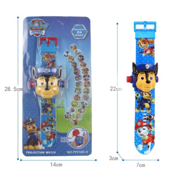Paw Patrol watch with projector function - 24 Slideshows