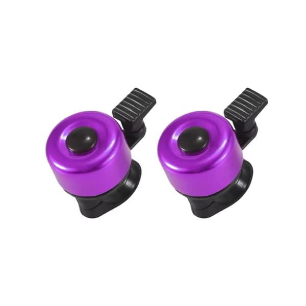 1/4 st MTB cykelklocka aluminiumlegering säkerhetsvarning cykelstyre horn red 2pcs