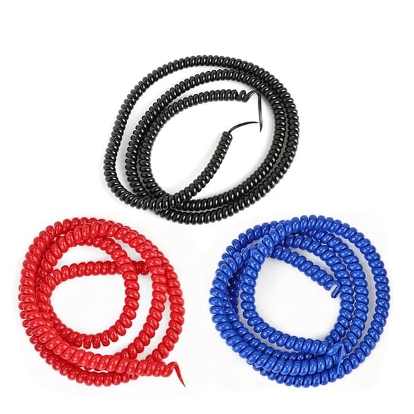 1M TPU Spiral Kabelopruller til Xiaomi M365 Ninebot Dualtron Kugoo Zero Løbehjul 1PC Blue