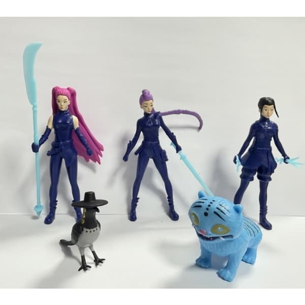 Anime Kpop Demon Hunter Figurmodellleksak - Spelbordsdekor och samlarpresent för barn 18pcs 021 B