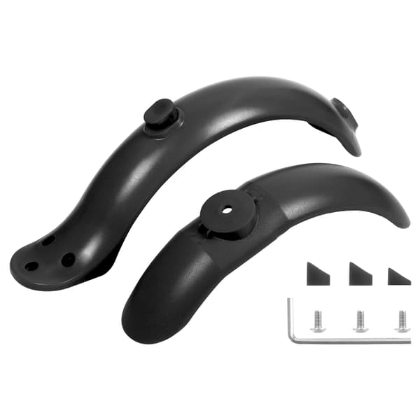 Elscooter Fram Bakskärm Krok Dammplugg Silikonskydd för Xiaomi M365 Pro 2 black hook