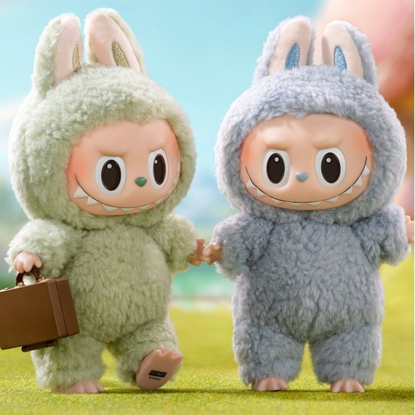 POP MART Labubu Monsters Macaron Vinyl Face 17cm Blind Box 4st
