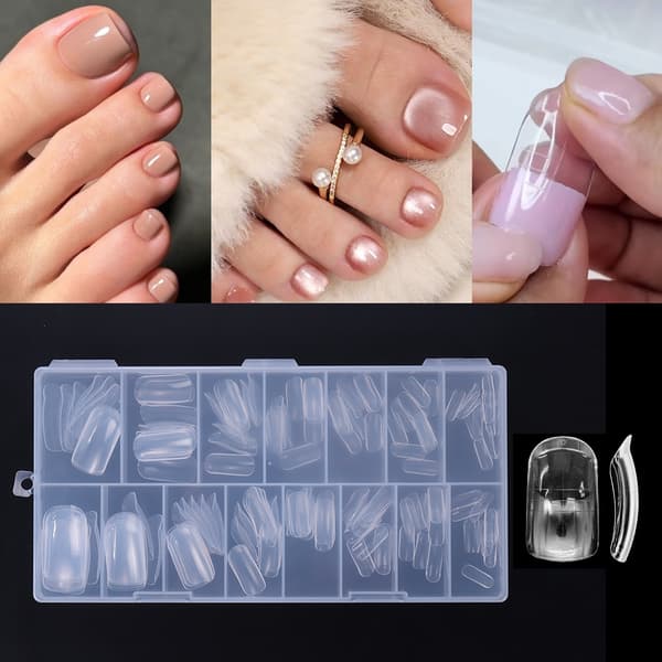 120/150 st Dual System Nagelforms Set för Akrylförlängning 34