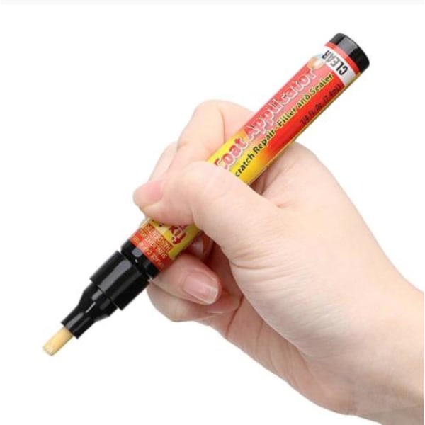 Paint pen for scratches in car paint Scratch remover for car