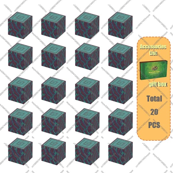 Magnetiska byggklossar för barn 3+ - DIY-magnetkuber för pojkar och flickor - Sensoriska gåvor random 50 pcs cube