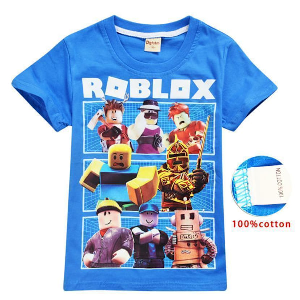 Roblox T-SHIRT Barn- Svart Black Svart 150