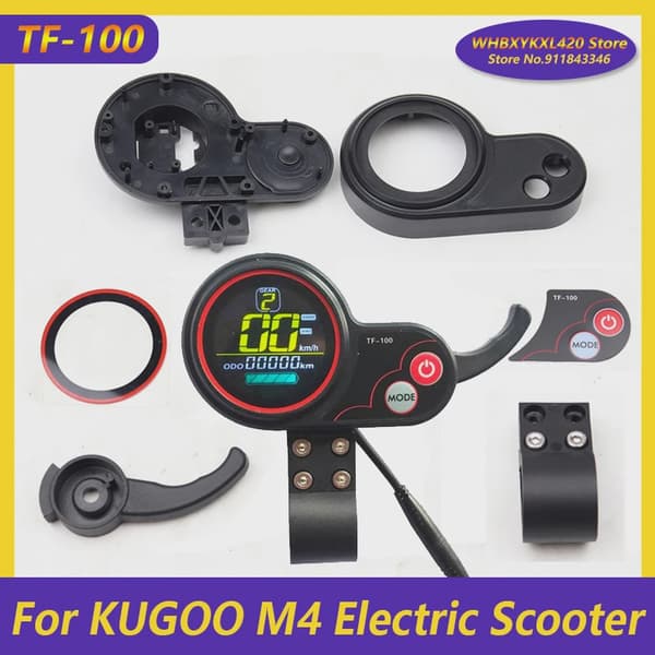 10 tommer elektrisk scooter displaymålerhus TF-100 til Kugoo M4 Pro Zero 10x udskiftning -G- Back shell