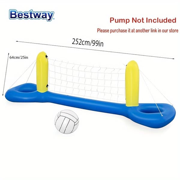 Bestway uppblåsbart basketbadset, flytande poolspel, vattenballongbadset, uppblåsbart poolspel, poolleksaker 52148