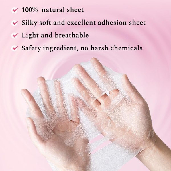 10 stk Biodance Bio-Collagen Real Deep Mask – Collagen Sheet Face Overnight Mask 10st Hyaluronic Acid