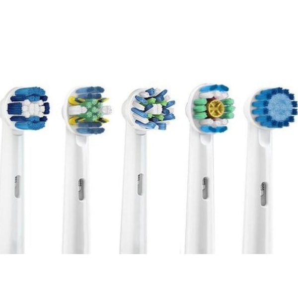 8-Pack Oral-B kompatible tandbørstehoveder/tandbørster Model1