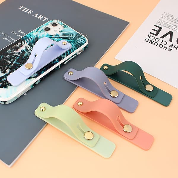 Universal håndledsfingergreb telefonholder stativ til iPhone Xiaomi mobiltelefon Blue