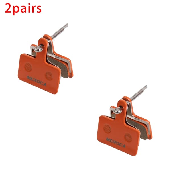 Bromsbelägg för KuKirin G2 Master G4 Smart KUGOO Kirin G3 PRO Elscooter Skivbromstillbehör 2pairs black