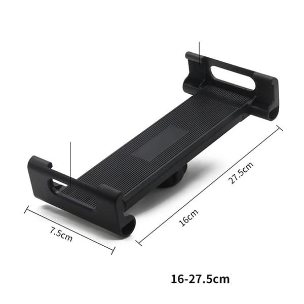Universal stor mobilholder til stativbase til tabletmontering, justerbar adapter, spænde onesize