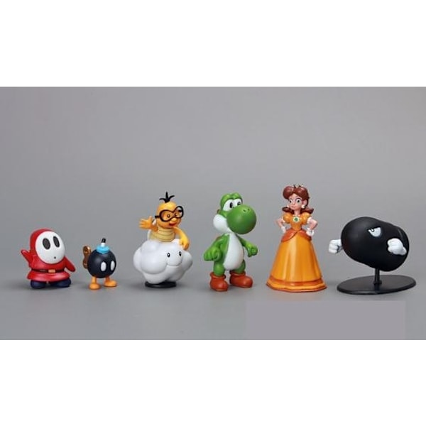 Super Mario 18 Pack Figures Christmas Gifts