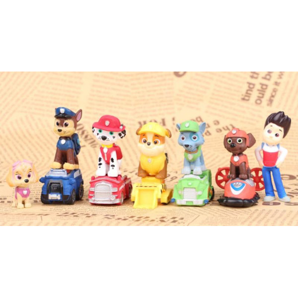 12 pack PAW PATROL FIGURES