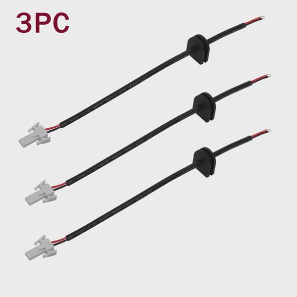1-5 stk. foldbart LED-batterikabel til Xiaomi M365 elektrisk scooter smart baglygtetilbehør 4PC