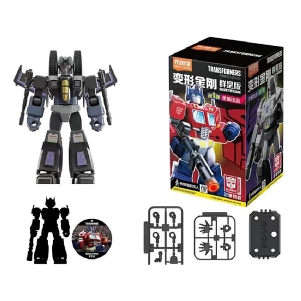 Optimus Prime Actionfigur - Transformers Robot Animation Model, Samlarleksaker och presenter Random box