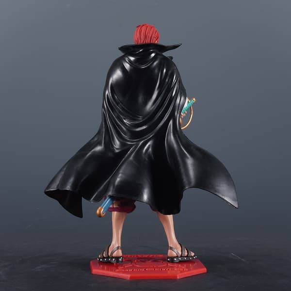 24,5 cm One Piece Shanks & Luffy PVC-figur - Samlarbar Anime Staty Present Shanks