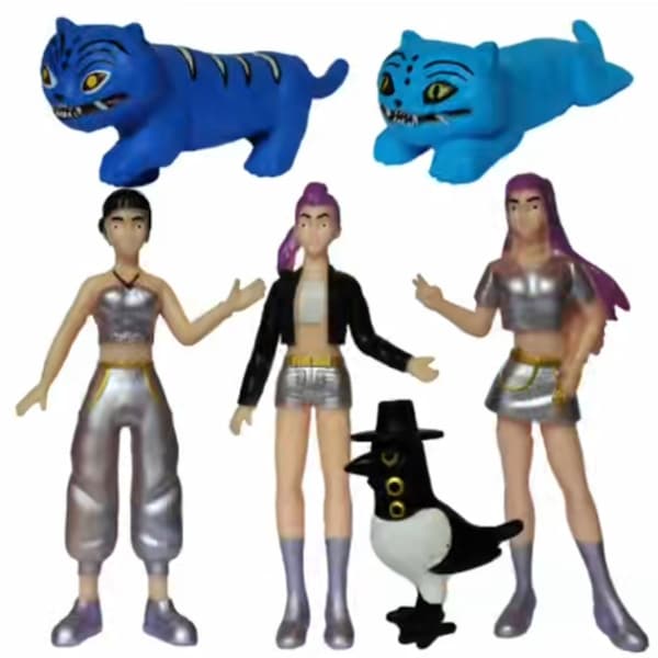 Anime Kpop Demon Hunter Figurmodellleksak - Spelbordsdekor och samlarpresent för barn 16