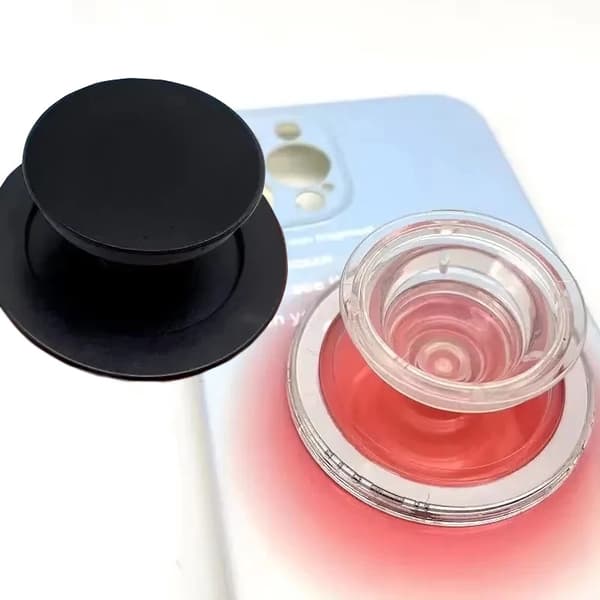 Magnetisk udvidelig ringstativ foldbar telefonholder til iPhone Samsung Xiaomi B