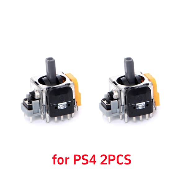 Vaihto Hall Effect Joystick 3D Analog Sensor ThumbStick PS5/PS4/Xbox One/Switch Pro -ohjaimen korjausosien lisävaruste for PS5 2PCS