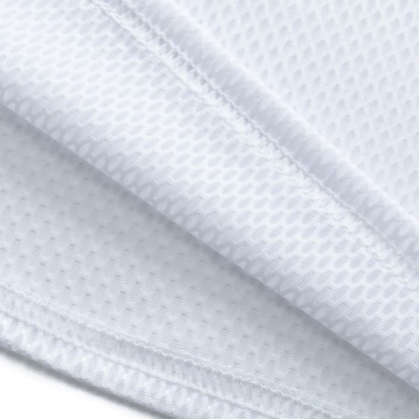 Reflekterande vit cykelunderställ snabbtorkande tight väst med hög elasticitet White 2(Reflective) Size M