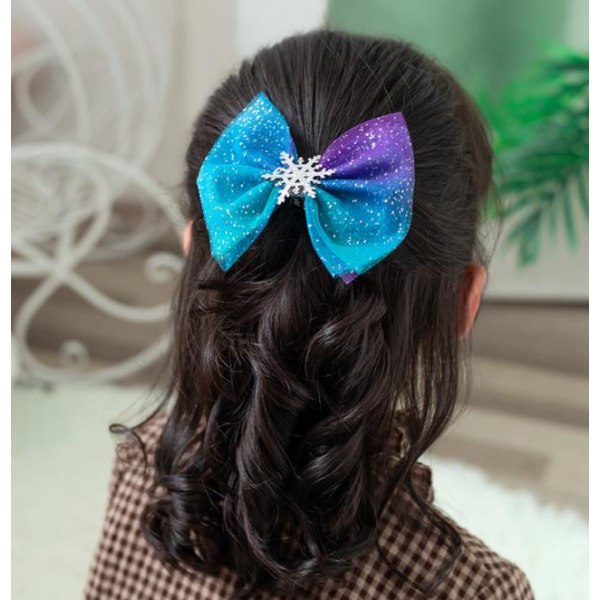 15 pcs Frozen hårsnoddar , hårband , Hair bands multifärg