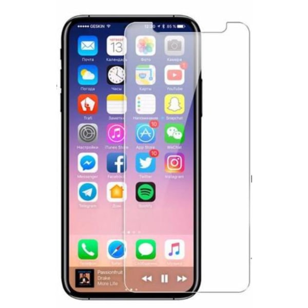 Ny 10D Dust-Proof Heltäckande Härdat Glas iPhone 11 Pro