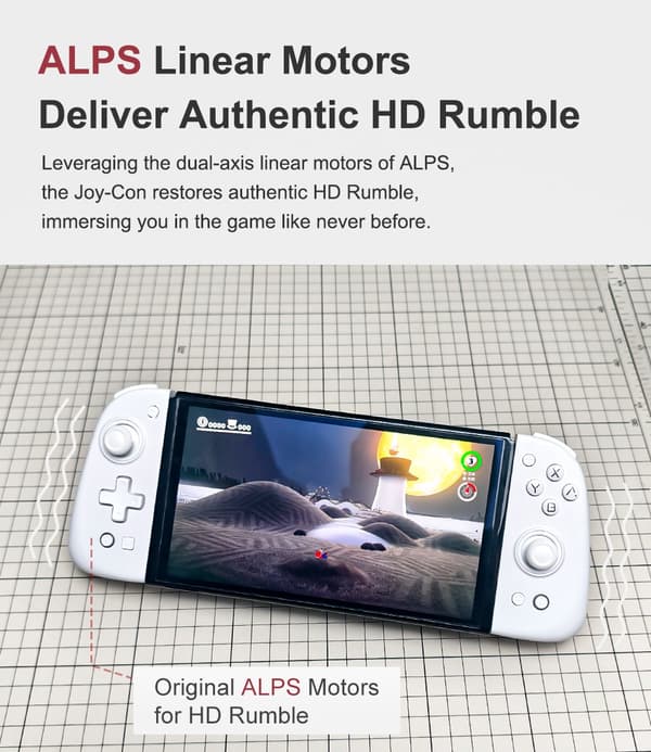 MOBAPAD S1 HD / S1 S Spilcontroller, Gamepad med Hall Joystick Konsol til Nintendo Switch NS OLED Joypad Black Bundle S1 HD
